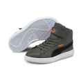 Puma Winter Shoes Smash V2 Mid Fur Pre-School Grey Kids